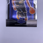 Stephen Curry 2021 Select Numbers Blue Prizm