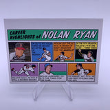 Nolan Ryan 2022 Topps Heritage High Numbers Comic