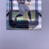 Hassan Haskins 2022 Panini Prizm RC Silver Prizm