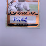 Keilan Robinson 2021 Leaf Pro Set Power Autograph