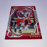 Nick Chubb 2022 Panini Absolute Red Squares /499