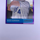 Alex Gordon 2010 Topps T-206 Piedmont Mini Framed Bat