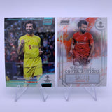 Mohamed Salah 2022 Topps Stadium Club Chrome Aqua Refractor #'d 133/250