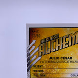 Julio Cesar 2021 Topps Merlin Ageless Alchemy Gold /50