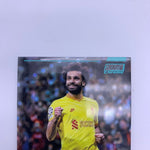 Mohamed Salah 2022 Topps Stadium Club Chrome Aqua Refractor #'d 133/250