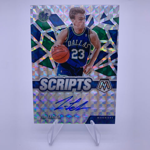 Tim Legler 2020-21 Panini Mosaic Scripts Auto