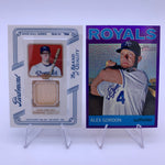 Alex Gordon 2010 Topps T-206 Piedmont Mini Framed Bat