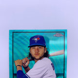 Bo Bichette 2021 Topps Chrome Anniversary Aqua Wave Refractor