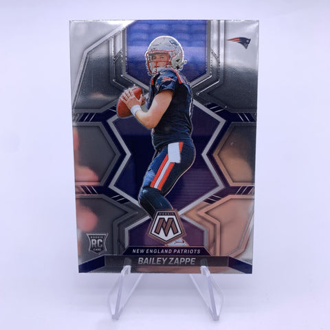 Bailey Zappe 2022 Panini Mosaic RC