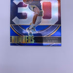 Stephen Curry 2021 Select Numbers Blue Prizm