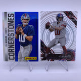 Eli Manning 2013 Panini Cornerstones Blue Prizm