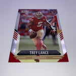 Trey Lance 2021 Select Turbocharged/Chronicles Score Rookie Lot