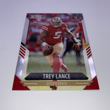 Trey Lance 2021 Select Turbocharged/Chronicles Score Rookie Lot