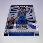 Jordan Poole 2019 Prizm RC Emergent/Blue Wave Prizm