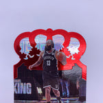 James Harden 2020-21 Crown Royale Red Escher Squares