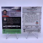 Mohamed Salah 2022 Topps Stadium Club Chrome Aqua Refractor #'d 133/250