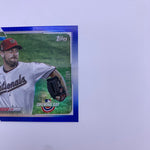 Max Scherzer 2021 Topps Pink Refractor/Blue Foil Lot