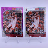 Jimmy Butler 2019-20 NBA Hoops Premium Stock Purple Disco/Silver Mojo Lot