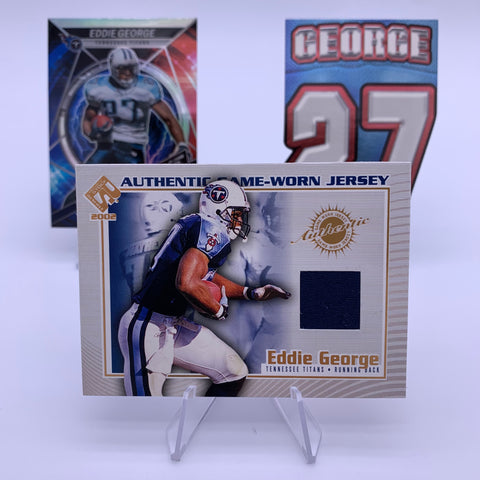 Eddie George 2002 Pacific Collection Private Stock Jersey