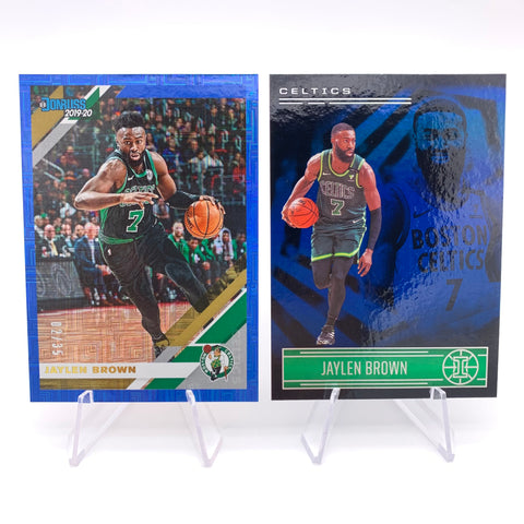 Jaylen Brown 2019-20 Donruss Blue Infinite /35