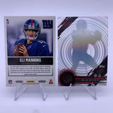 Eli Manning 2013 Panini Cornerstones Blue Prizm