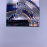 Pete Alonso 2021 Panini Select Premier Level Silver Scope Prizm