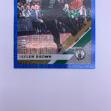 Jaylen Brown 2019-20 Donruss Blue Infinite /35