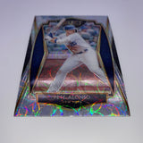 Pete Alonso 2021 Panini Select Premier Level Silver Scope Prizm