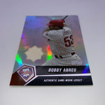 Bobby Abreu 2004 Topps Clubhouse Relic/Refractor Lot