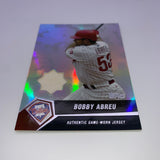 Bobby Abreu 2004 Topps Clubhouse Relic/Refractor Lot