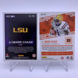 Ja'Marr Chase 2021 Chronicles Recon RC Orange Parallel