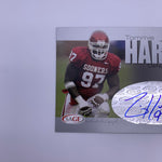 Tommie Harris 2004 Sage Silver Rookie Auto /220