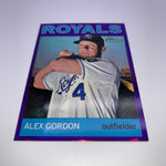 Alex Gordon 2010 Topps T-206 Piedmont Mini Framed Bat