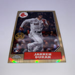 Jarren Duran 2022 Topps Chrome/Bowman Chrome RC Refractor Lot