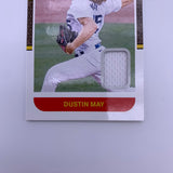 Dustin May 2021 Donruss '87 Materials