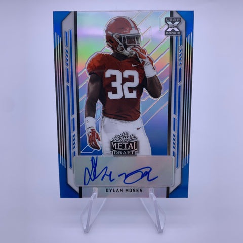 Dylan Moses 2021 Leaf X Draft RC Auto /35