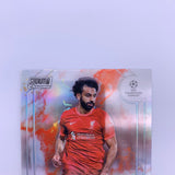 Mohamed Salah 2022 Topps Stadium Club Chrome Aqua Refractor #'d 133/250