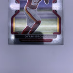 Dyami Brown 2021 Contenders Rookie Ticket Relic