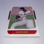 Dustin May 2021 Donruss '87 Materials