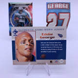 Eddie George 2002 Pacific Collection Private Stock Jersey