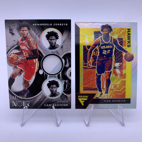 Cam Reddish 2020 Noir Newsreels Jerseys #’d 40/75