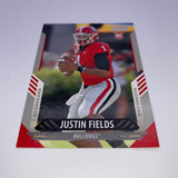 Justin Fields 2021 Score RC Scorecard Lot