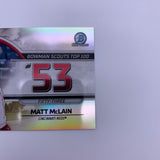 Elly De La Cruz/Matt McLain 2023 Bowman Chrome Top 100