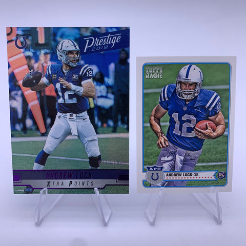 Andrew Luck 2019 Prestige Xtra Points Purple Holo /100