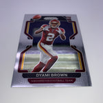 Dyami Brown 2021 Contenders Rookie Ticket Relic