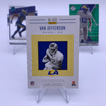 Van Jefferson 2020 Panini Illusions Great Expectations RC Relic