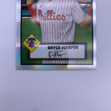 Bryce Harper 2014 Bowman Chrome Fire Die-Cut Refractor