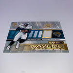 Fred Taylor 2001 Pacific Private Stock Game Used Jersey