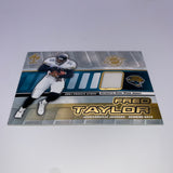 Fred Taylor 2001 Pacific Private Stock Game Used Jersey