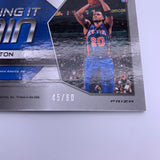 Allan Houston 2018 Spectra Making It Rain Auto #’d 45/60